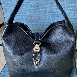 Dooney & Bourke Belvedere Pebble Leather Shoulder Bag